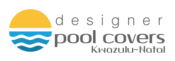designer pool covers Designer pool covers logo.