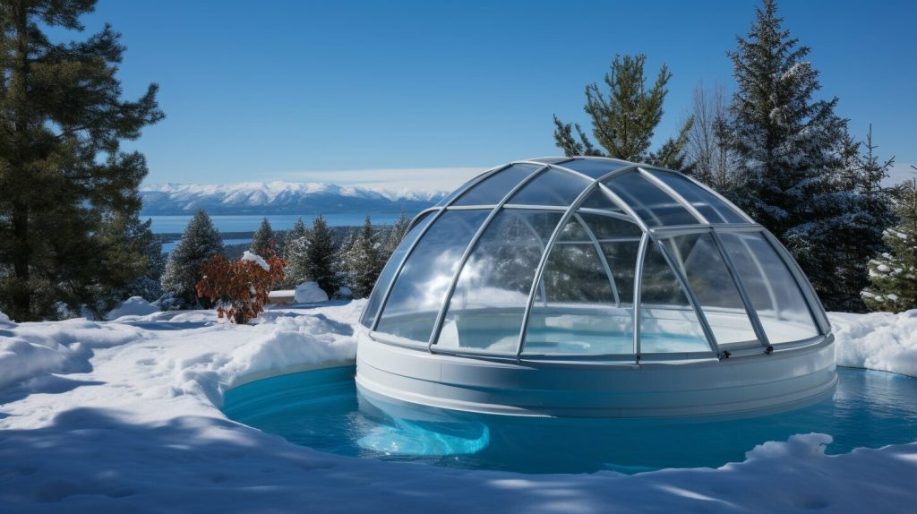 dome pool covers for winter